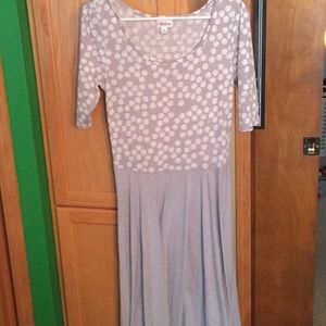 Gray polka dot Nicole